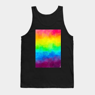 Round Rainbow Tank Top